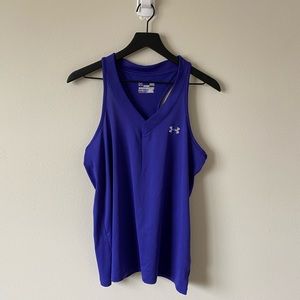 Under Armour Violet Semi-Fit Workout Tank